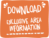 Download exclusive area information link tile