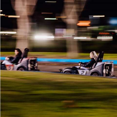 Scorpion Karts at Night