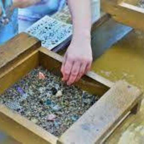 Gem Panning Sifting through Gems