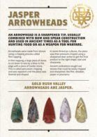 Grvm Jasper Arrowheads