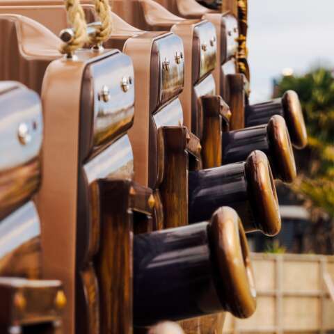 Rainbow's End Pirate Ship Pacifica Cannons
