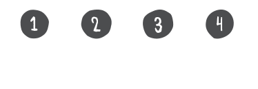 1. 挑选门票, 2. 输入信息, 3. 确认订单, 4. 安全支付